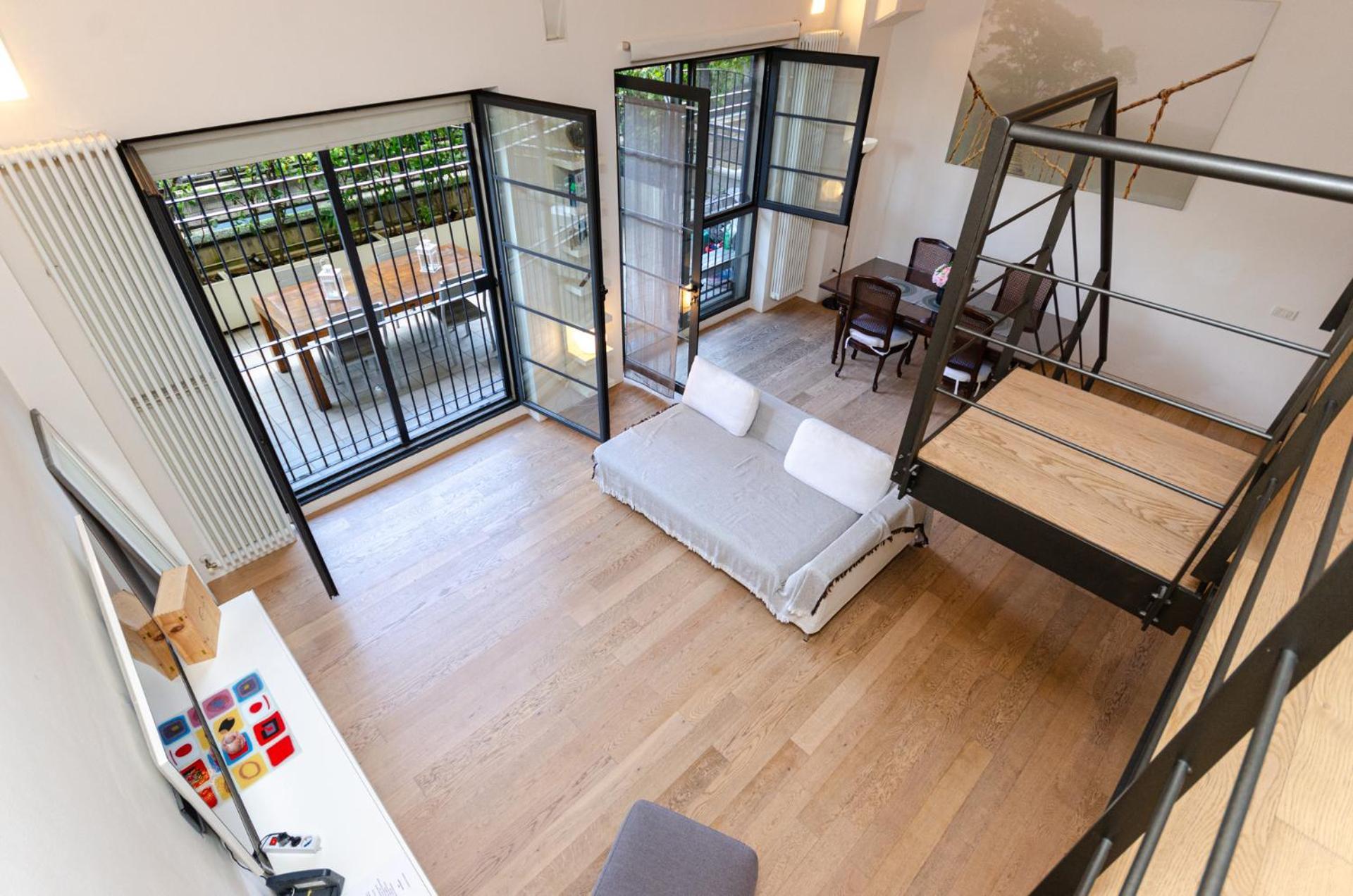 Vivimihome Loft Su Due Livelli Con Terrazzo Milán Exterior foto