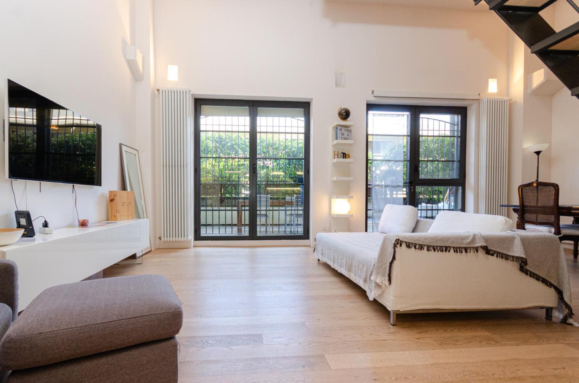 Vivimihome Loft Su Due Livelli Con Terrazzo Milán Exterior foto